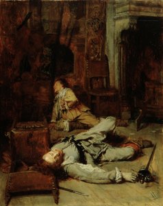 Het Einde van het Kaartspel, 1865 door Jean Louis Ernest Meissonier
